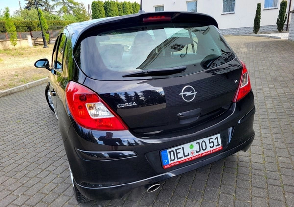 Opel Corsa cena 15500 przebieg: 166000, rok produkcji 2007 z Sępopol małe 379